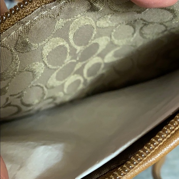 NWT Coach brown suede skinny wristlet - Picture 8 of 8